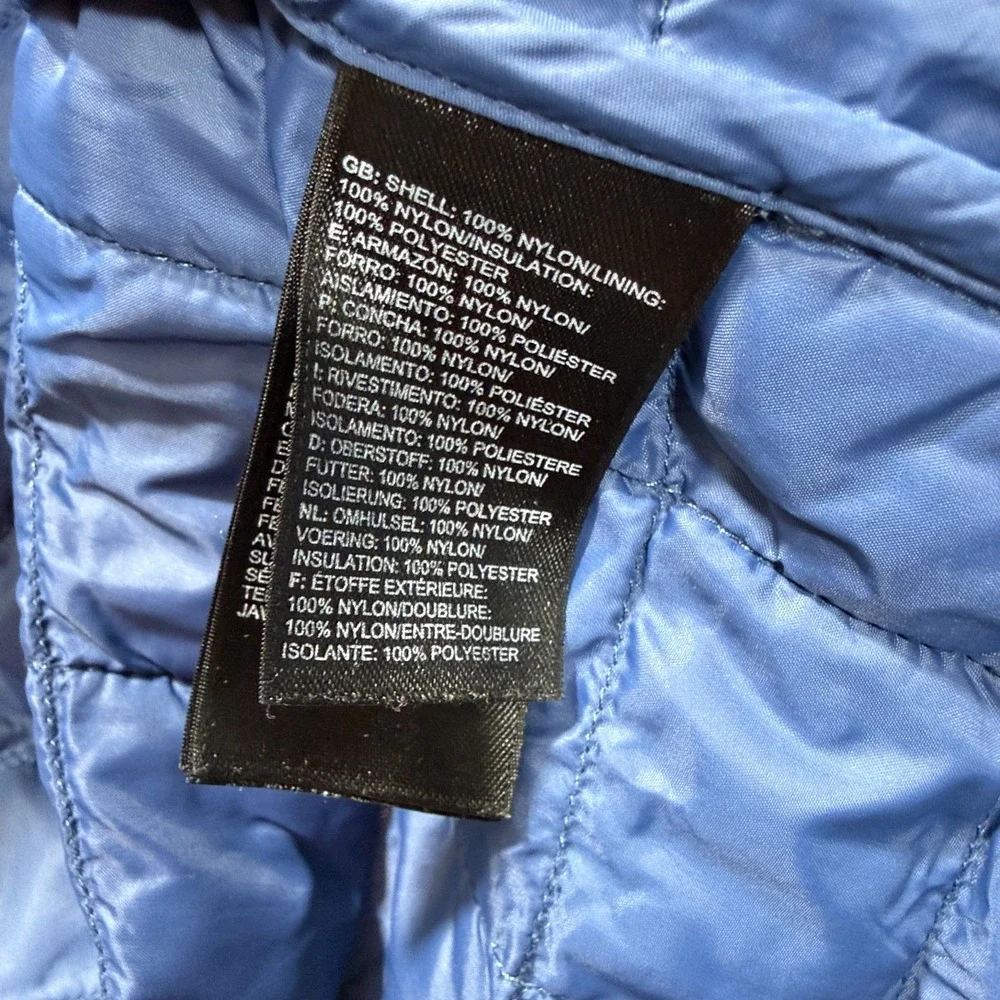 The North Face measurements pit